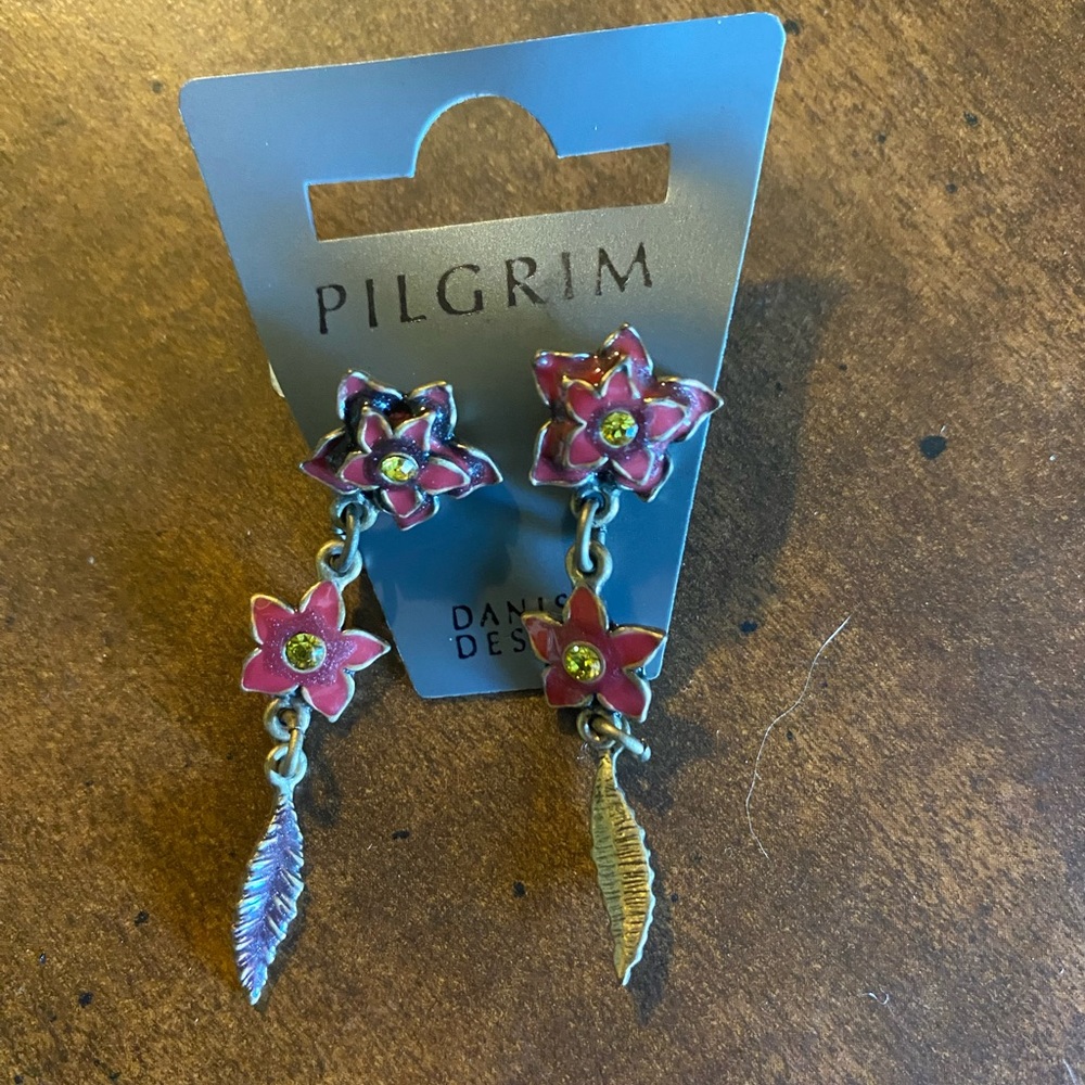 Beautiful Flower Pilgrim Earrings